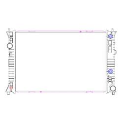 Coast to Coast International Body Parts Radiators RAD13126