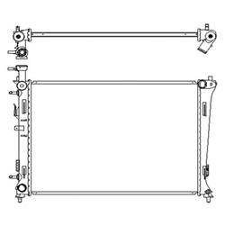 Coast to Coast International Body Parts Radiators RAD13133