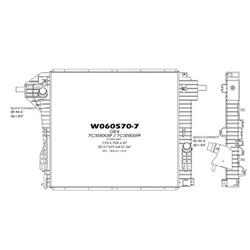 Coast to Coast International Body Parts Radiators RAD13145