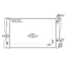 Coast to Coast International Body Parts - Radiators for 2009-2011 COROLLA, MATRIX - RAD13152
