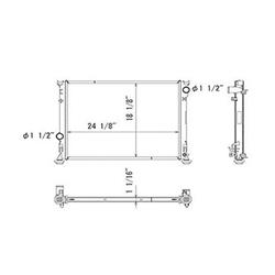 Coast to Coast International Body Parts Radiators RAD13157