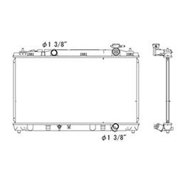 Coast to Coast International Body Parts Radiators RAD13159