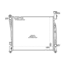 Coast to Coast International Body Parts Radiators RAD13200