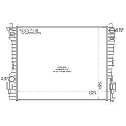 Coast to Coast International Body Parts Radiators RAD13205