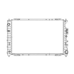 Coast to Coast International Body Parts Radiators RAD13209