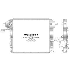 Coast to Coast International Body Parts Radiators RAD13231