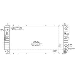 Coast to Coast International Body Parts Radiators RAD13267