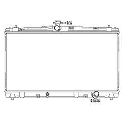 Coast to Coast International Body Parts Radiators RAD13270