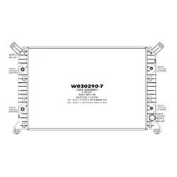Coast to Coast International Body Parts Radiators RAD13301