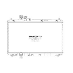 Coast to Coast International Body Parts Radiators RAD13312