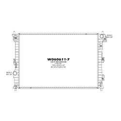 Coast to Coast International Body Parts Radiators RAD13327