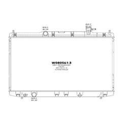 Coast to Coast International Body Parts Radiators RAD13363