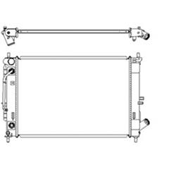 Coast to Coast International Body Parts Radiators RAD13412