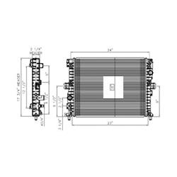 Coast to Coast International Body Parts Radiators RAD13453