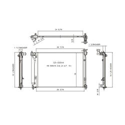 Coast to Coast International Body Parts Radiators RAD13457