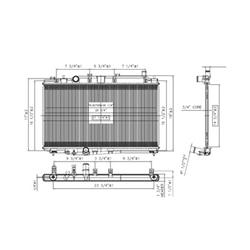 Coast to Coast International Body Parts Radiators RAD13539