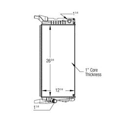 Coast to Coast International Body Parts Radiators RAD13544
