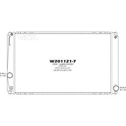 Coast to Coast International Body Parts Radiators RAD13584