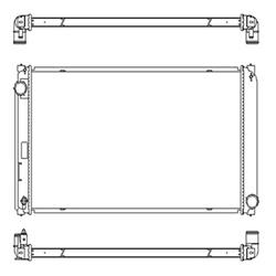 Coast to Coast International Body Parts Radiators RAD13592