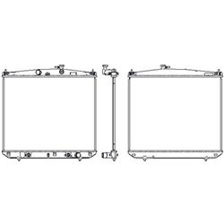 Coast to Coast International Body Parts Radiators RAD13602