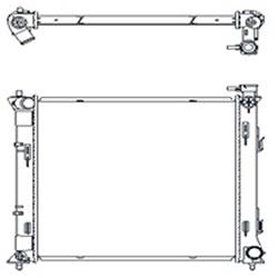 Coast to Coast International Body Parts Radiators RAD13605