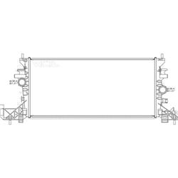Coast to Coast International Body Parts Radiators RAD13620