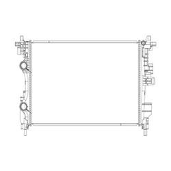 Coast to Coast International Body Parts Radiators RAD13687