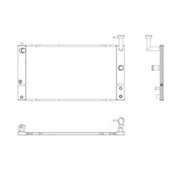 Coast to Coast International Body Parts Radiators RAD2758