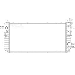 Coast to Coast International Body Parts Radiators RAD2854