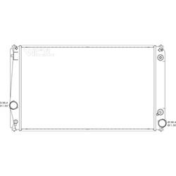 Coast to Coast International Body Parts Radiators RAD2892