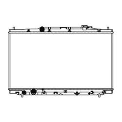 Coast to Coast International Body Parts Radiators RAD2989