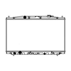 Coast to Coast International Body Parts - Radiators for 2008-2012 ACCORD - RAD2990