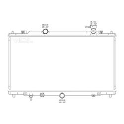 Coast to Coast International Body Parts Radiators RAD3091
