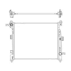 Coast to Coast International Body Parts Radiators RAD3109