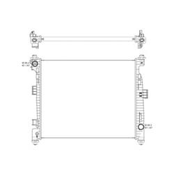 Coast to Coast International Body Parts Radiators RAD3110