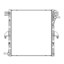 Coast to Coast International Body Parts Radiators RAD3124