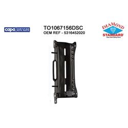 Coast to Coast International Body Parts Bumper Replacement Parts TO1067156DSC