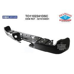 Coast to Coast International Body Parts Bumper Replacement Parts TO1102241DSC