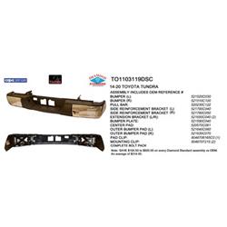 Coast to Coast International Body Parts Bumpers TO1103119DSC