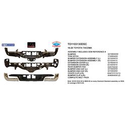 Coast to Coast International Body Parts Bumpers TO1103130DSC