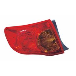 Body Parts Taillight Assemblies for 2009-2010 COROLLA - TO2804113C