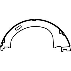 Bendix Brakes Brake Shoes 752