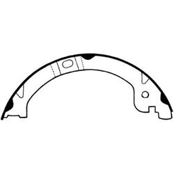 Bendix Brakes Brake Shoes 812