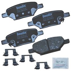 Bendix Brakes CQ Ceramic Brake Pads CFC1033