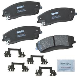 Bendix Brakes Premium Copper-Free Brake Pads for 2011-2023 CHARGER, CHALLENGER, 2005-2023 300 - CFC1056K2