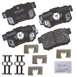 Bendix Brakes CQ Ceramic Brake Pads CFC1086