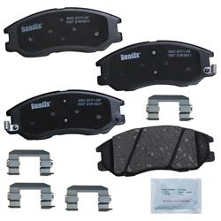 Bendix Brakes Premium Copper-Free Brake Pads for 2004-2005 SEDONA - CFC1097