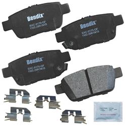 Bendix Brakes Premium Copper-Free Brake Pads for 2006-2014 RIDGELINE, 2009-2014 TL - CFC1103
