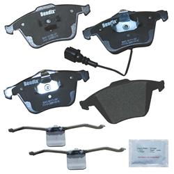 Bendix Brakes IQ Brake Pads for 2009-2012 CC, 2006-2008 PASSAT, 2008 R32 - CFC1111A