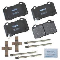 Bendix Brakes Premium Copper-Free Brake Pads for 2010-2016 GENESIS COUPE, 2012-2016 S - CFC1428